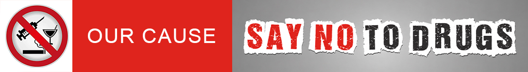 Our cause — say no to drugs